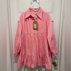 Listicle Blush Pink mini dress